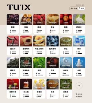 TUTX煙彈一代通用 / 3顆入 / 原SP2出的品牌【滿十送主機】