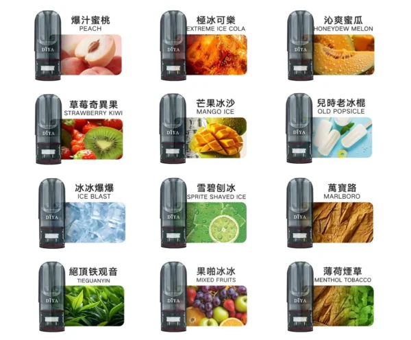 1155 DIYA叮啞煙彈一代通用 / 3顆入 / 巨便宜又濃醇香